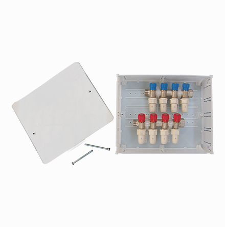 Box with lid for distributors – single layer PEX